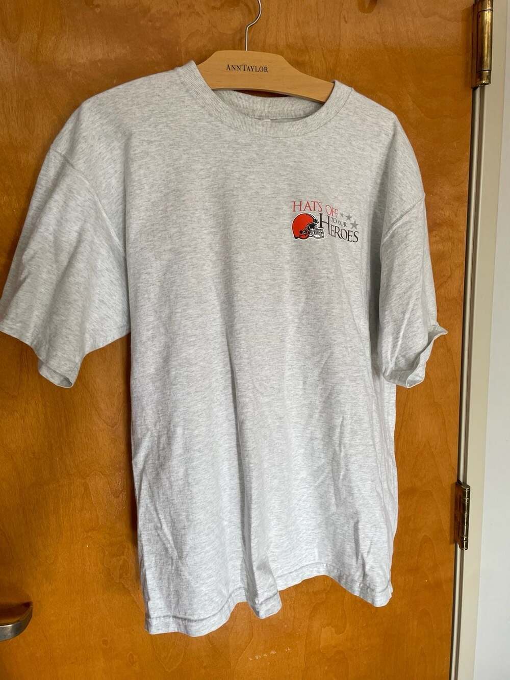 Vintage Fruit of the Loom Cleveland Browns Blood Drive T-Shirt XL